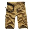Men's Cargo Shorts Lightweight Cotton Summer Multi Pocket Shorts