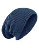 Adult Vertex Knit Beanie - BLACK MELANGE - OS